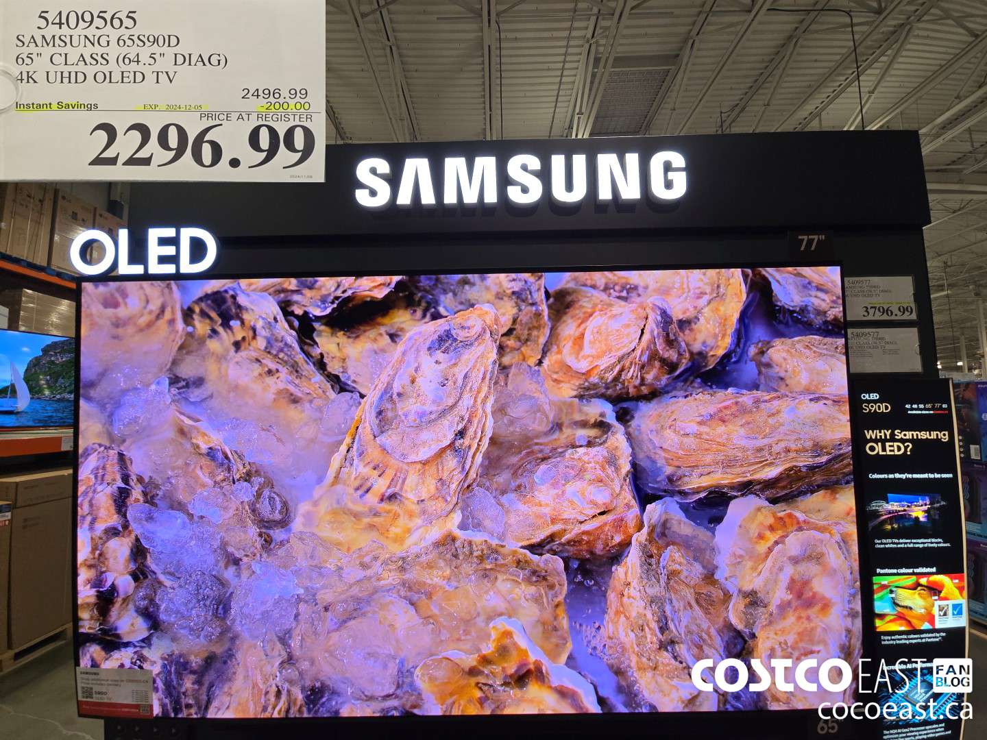 5409565 SAMSUNG 65S90D 65