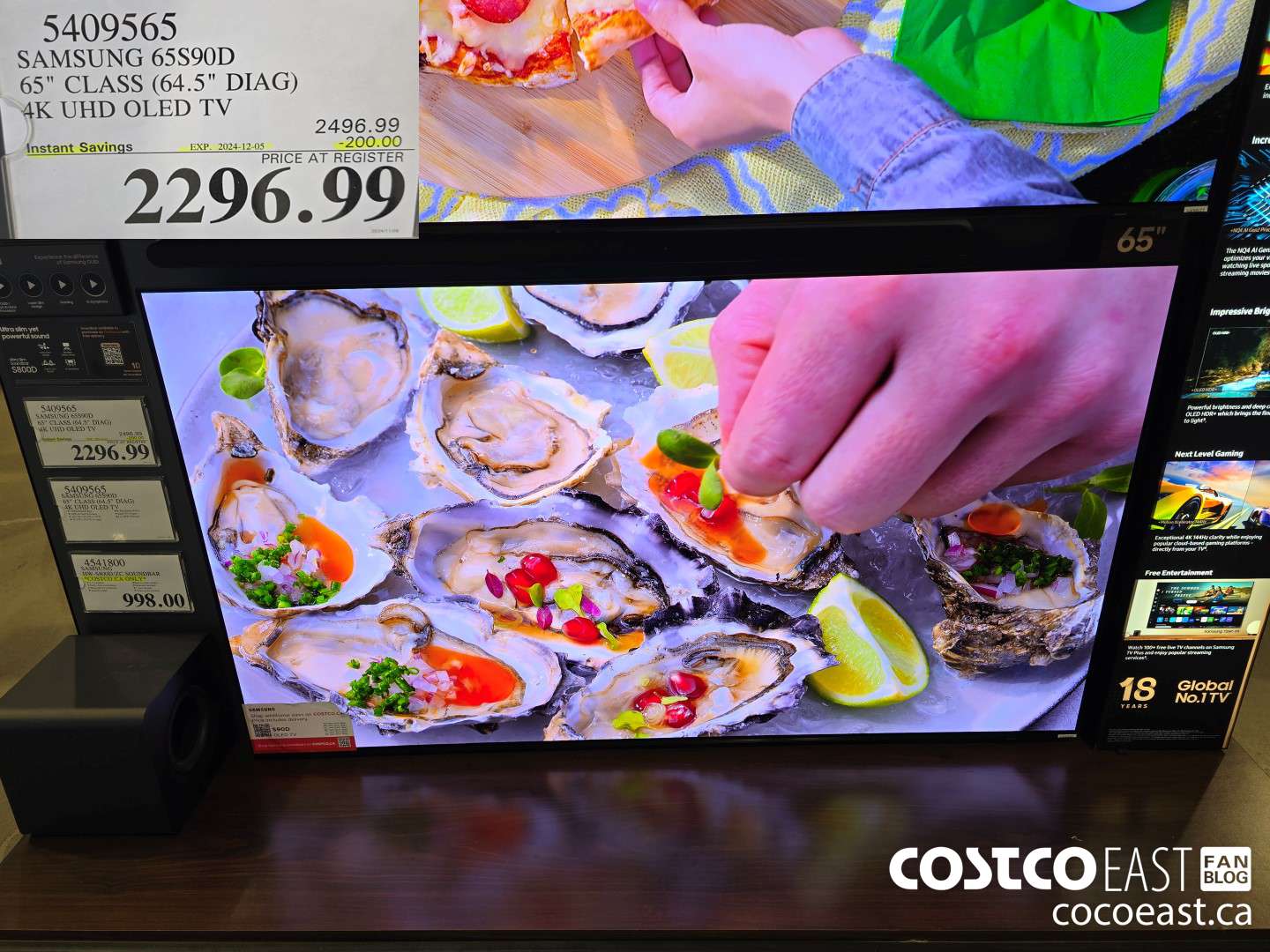 5409565 SAMSUNG 65S90D 65