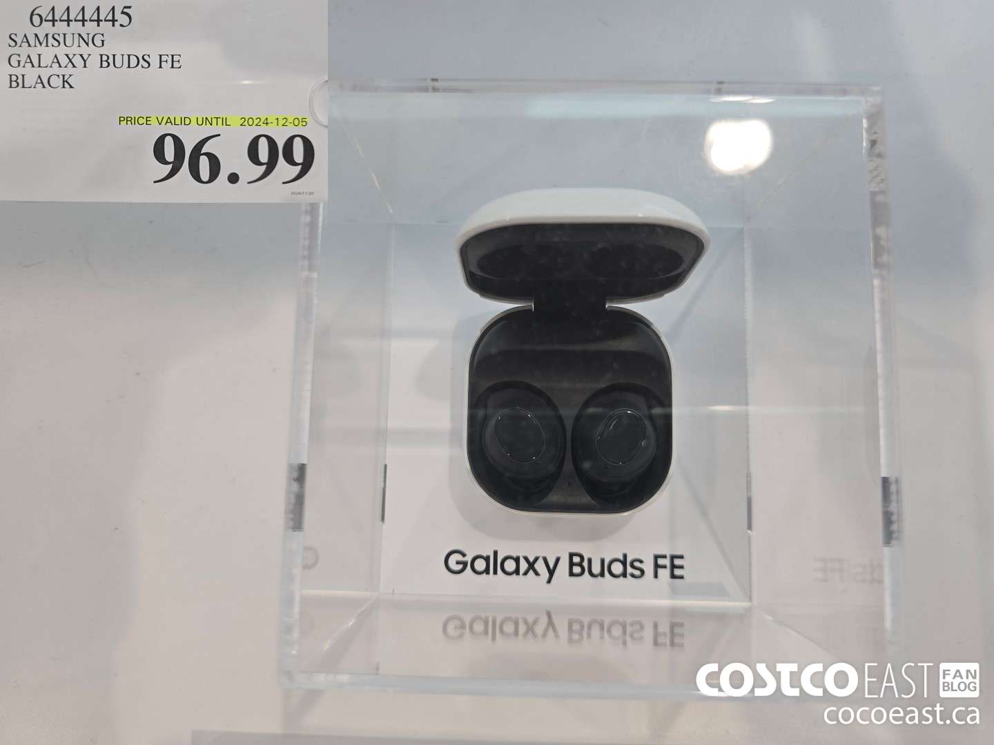 6444445 SAMSUNG GALAXY BUDS FE BLACK $96.99