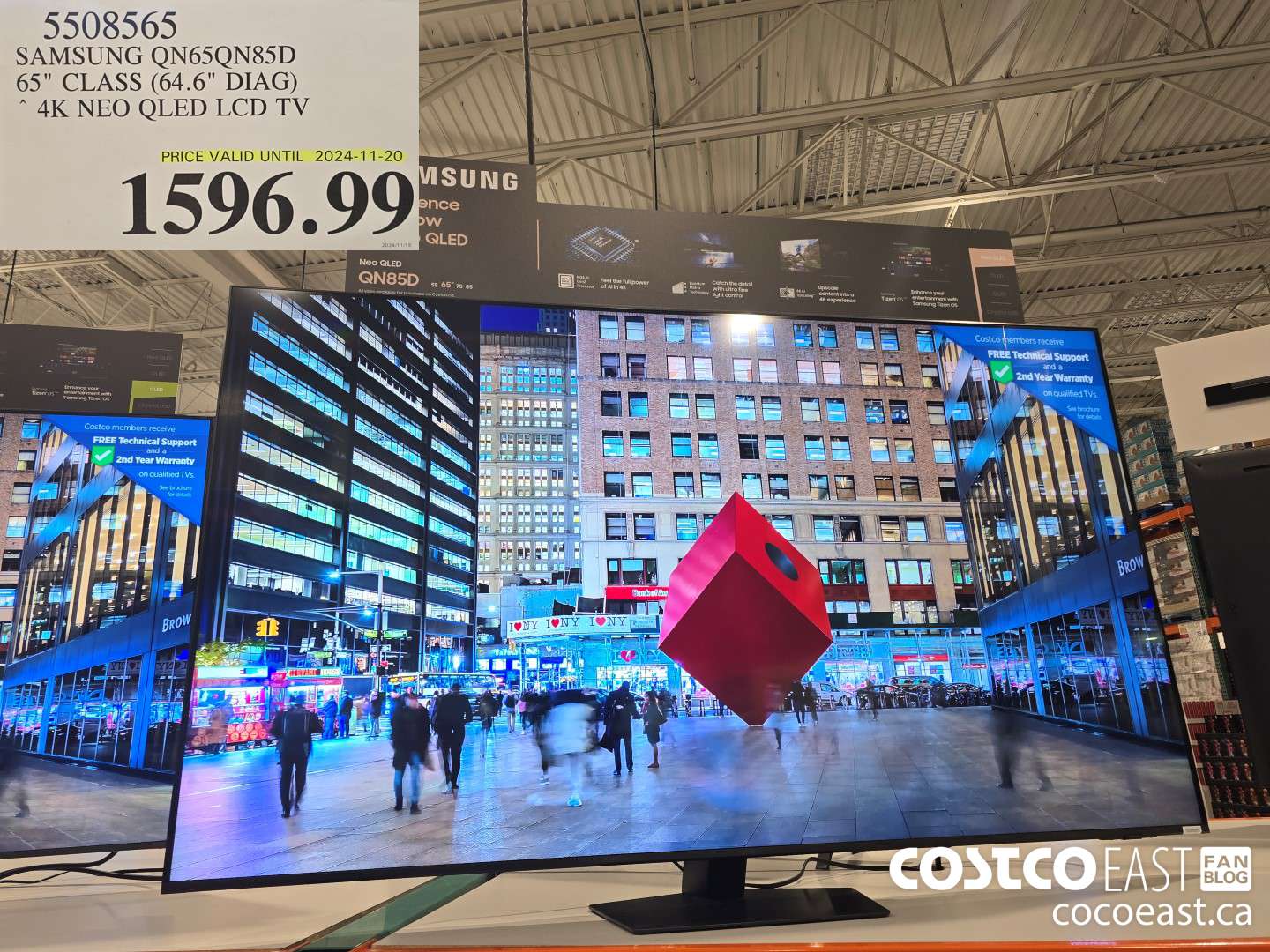 5508565 SAMSUNG QN65QN85D 65