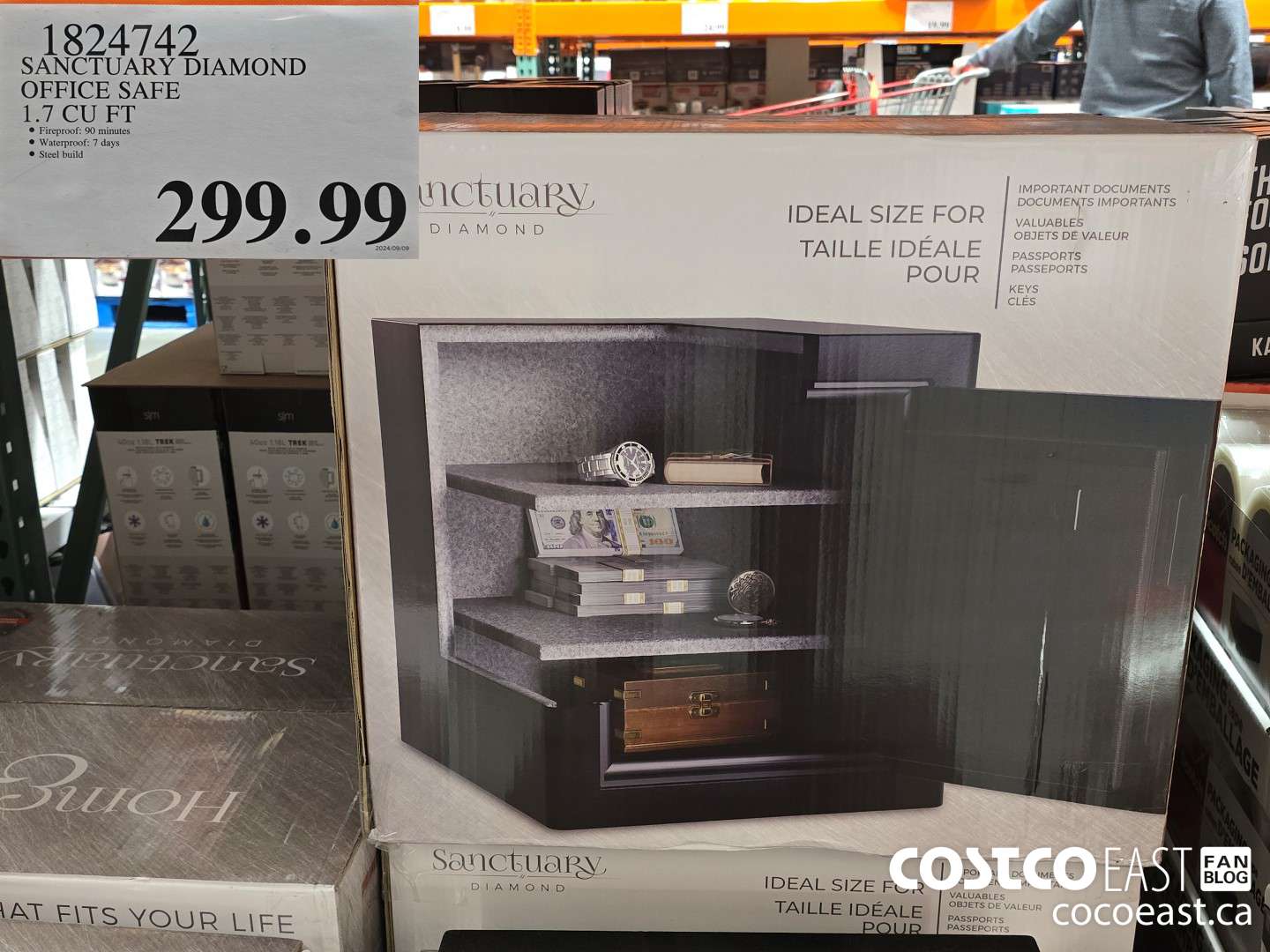 1824742 SANCTUARY DIAMOND OFFICE SAFE 1.7 CU FT $299.99