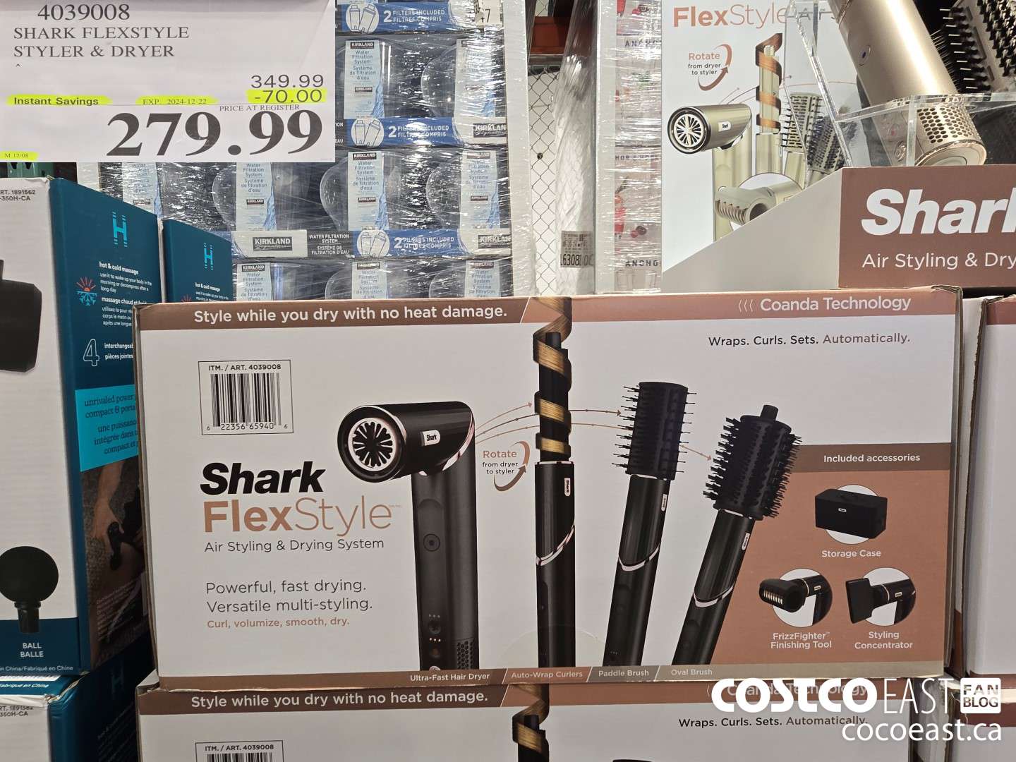 4039008 SHARK FLEXSTYLE STYLER & DRYER ($70.00 INSTANT SAVINGS EXPIRES ON 2024-12-22) $279.99