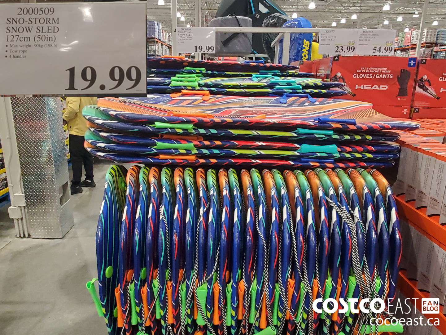 2000509 SNO-STORM SNOW SLED 127 (50IN) $19.99