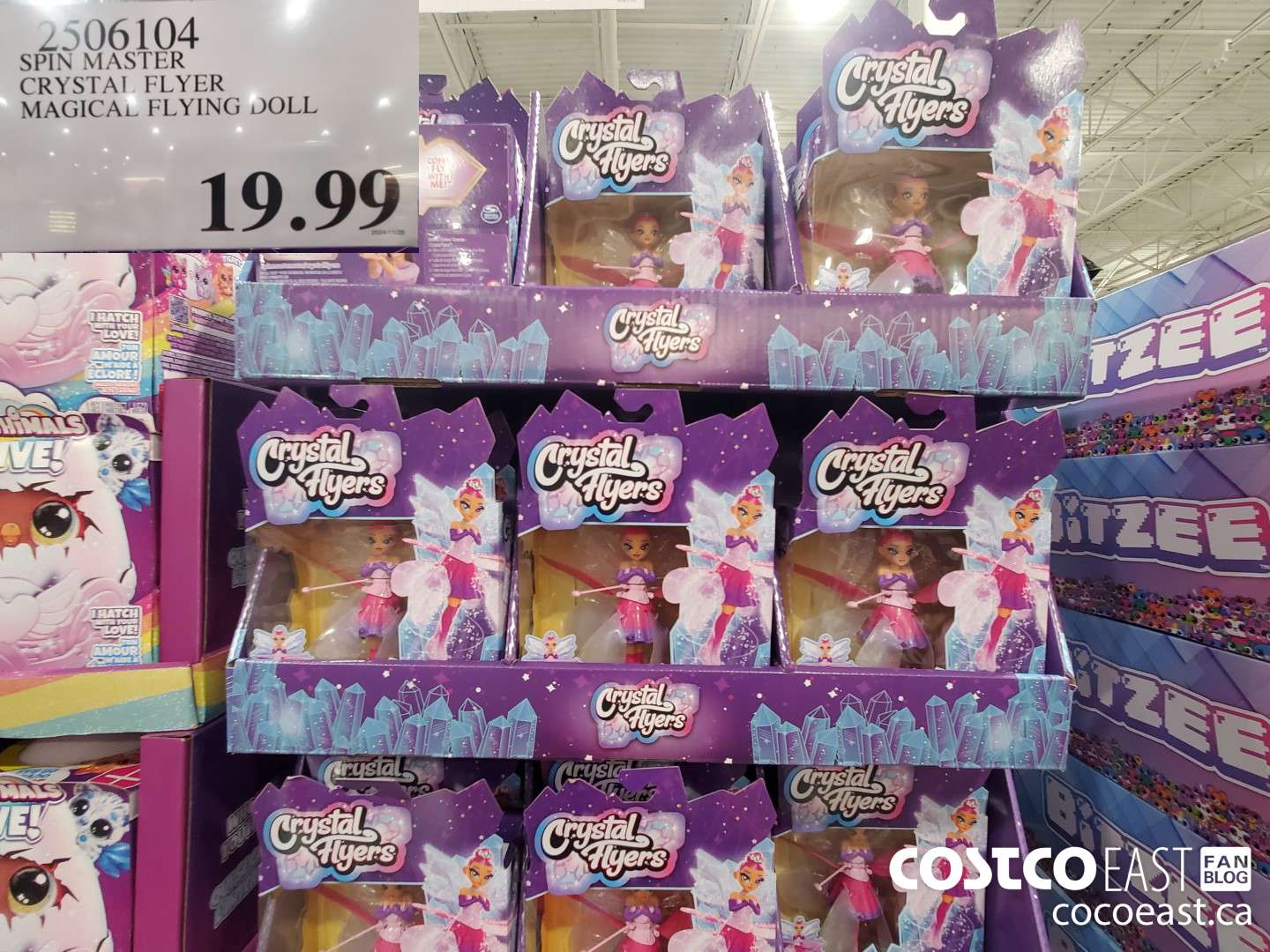 2506104 SPIN MASTER CRYSTAL FLYER MAGICAL FLYING DOLL  $19.99