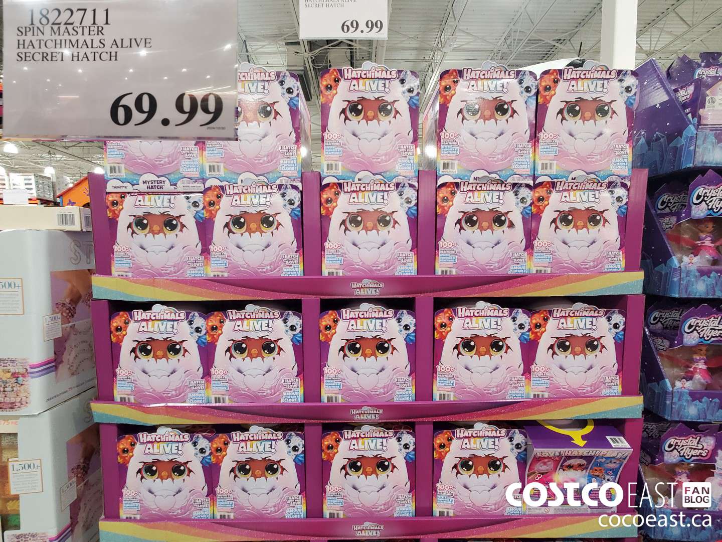 1822711 SPIN MASTER HATCHIMALS ALIVE SECRET HATCH $69.99