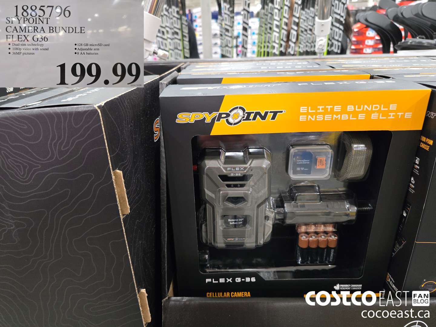 1885796 SPYPOINT CAMERA BUNDTE FLEX G36 $199.99