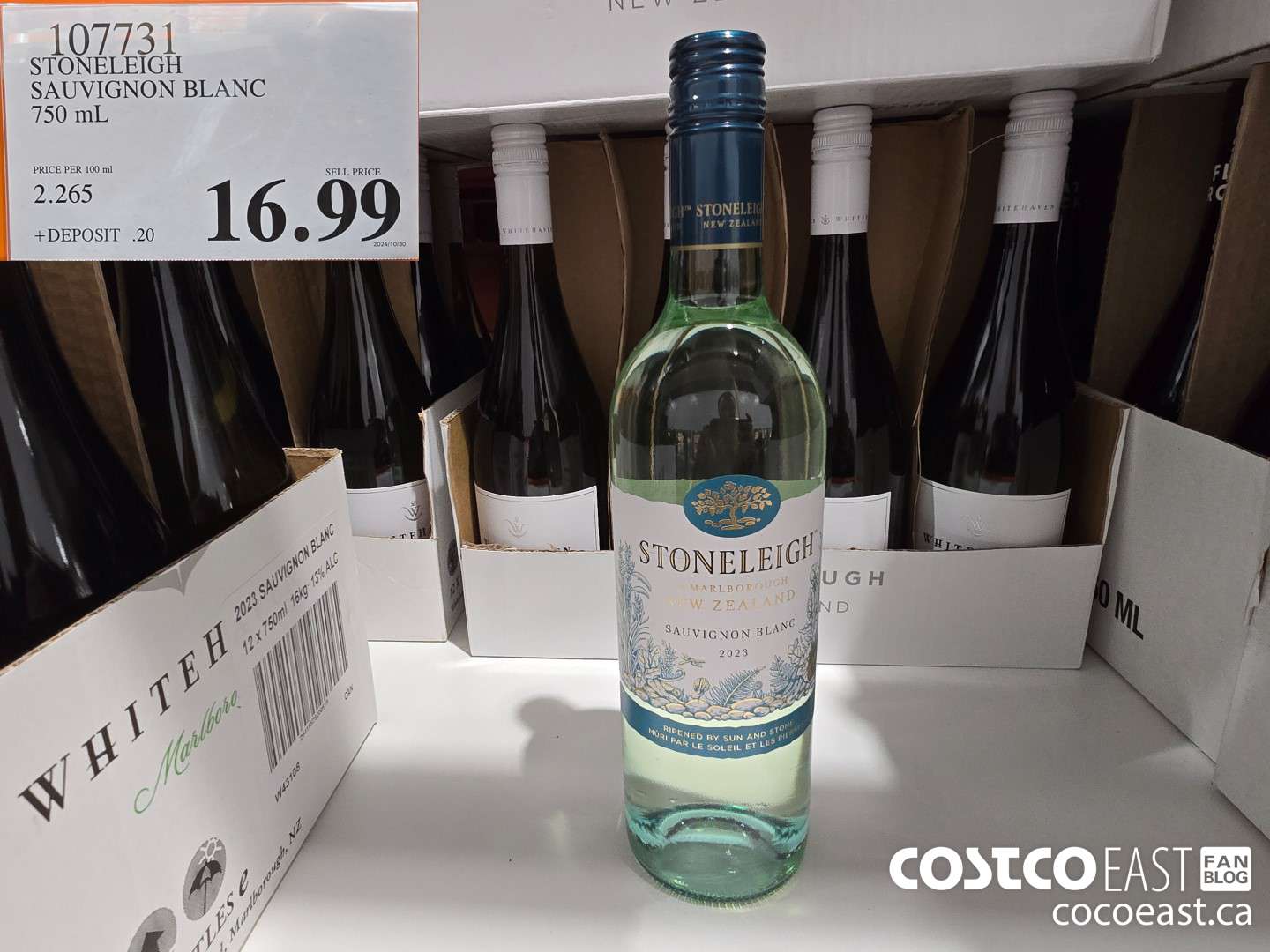 107731 STONELEIGH SAUVIGNON BLANC 750 ML $16.99