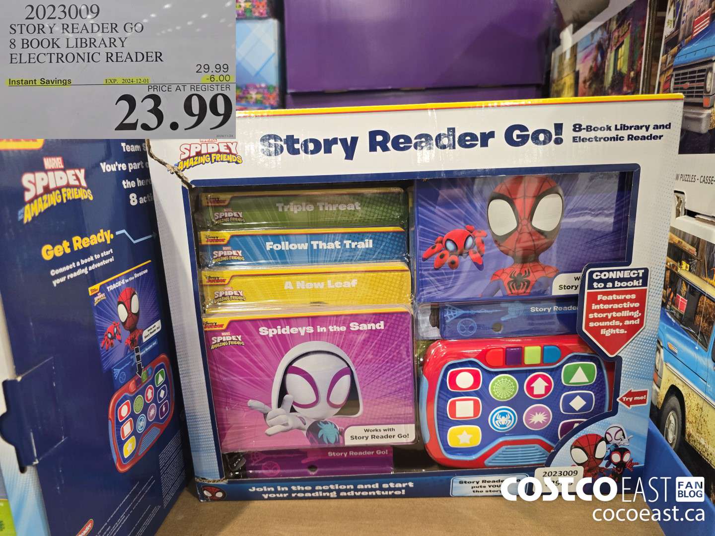 2023009 STORY READER GO 8 BOOK LIBRARY ELECTRONIC READER ($6.00 INSTANT SAVINGS EXPIRES ON 2024-12-01) $23.99