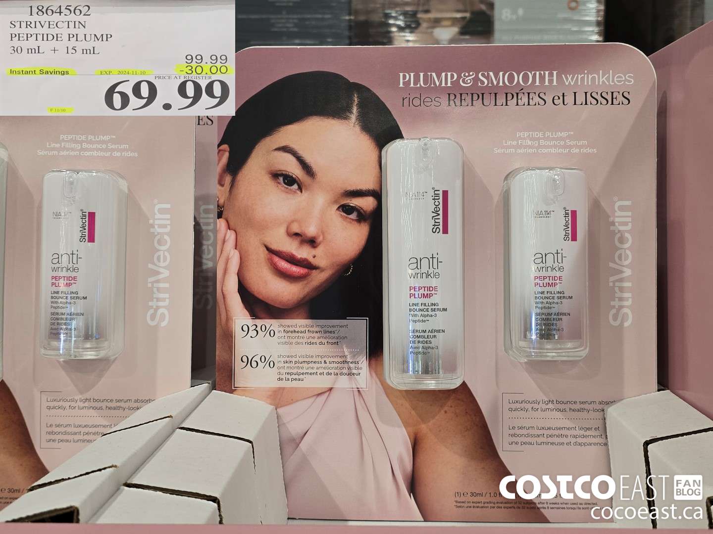 1864562 STRIVECTIN PEPTIDE PLUMP 30 mL + 15 mL ($30.00 INSTANT SAVINGS EXPIRES ON 2024-11-10) $69.99