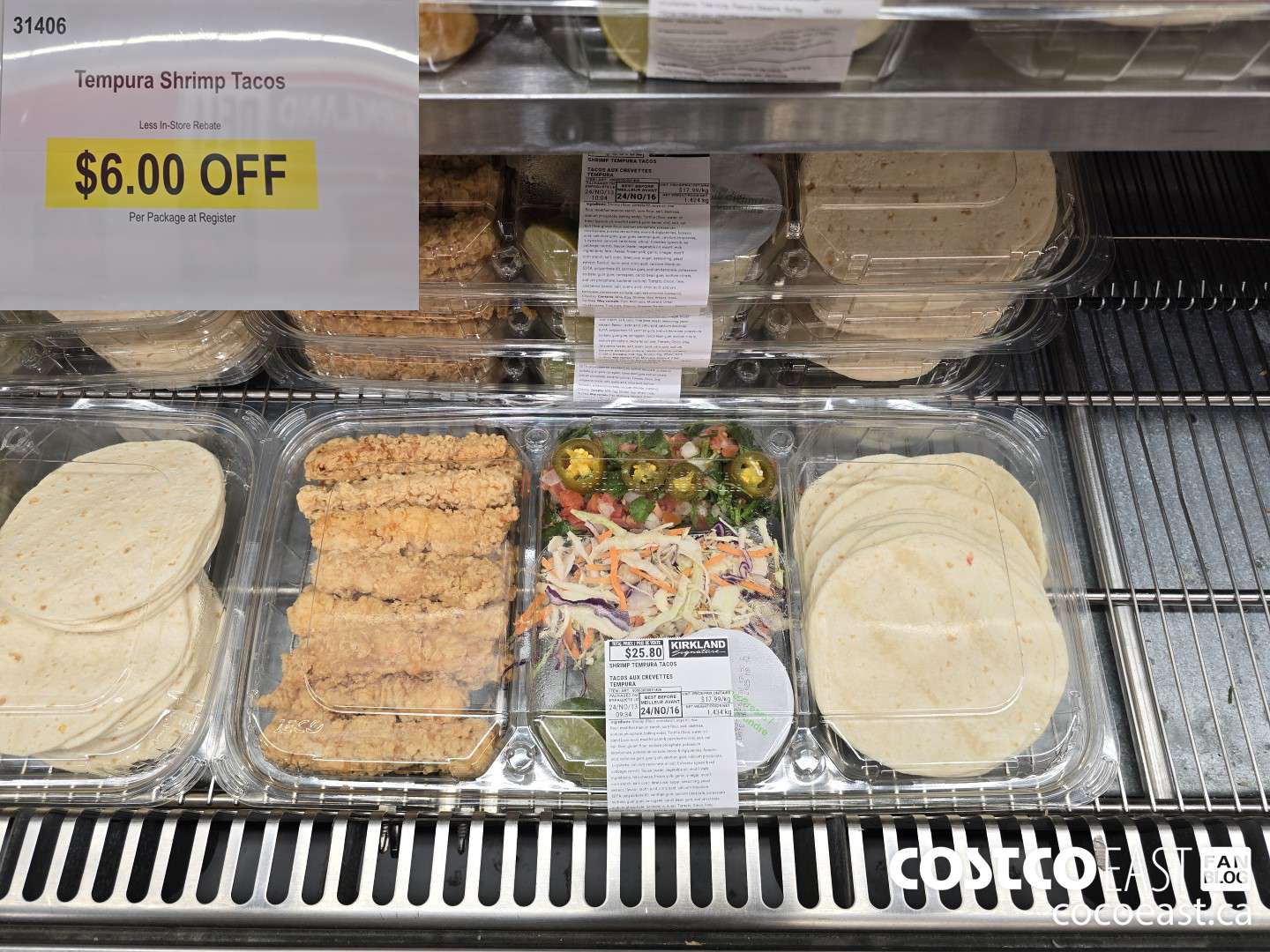 31406 TEMPURA SHRIMP TACOS $6.00