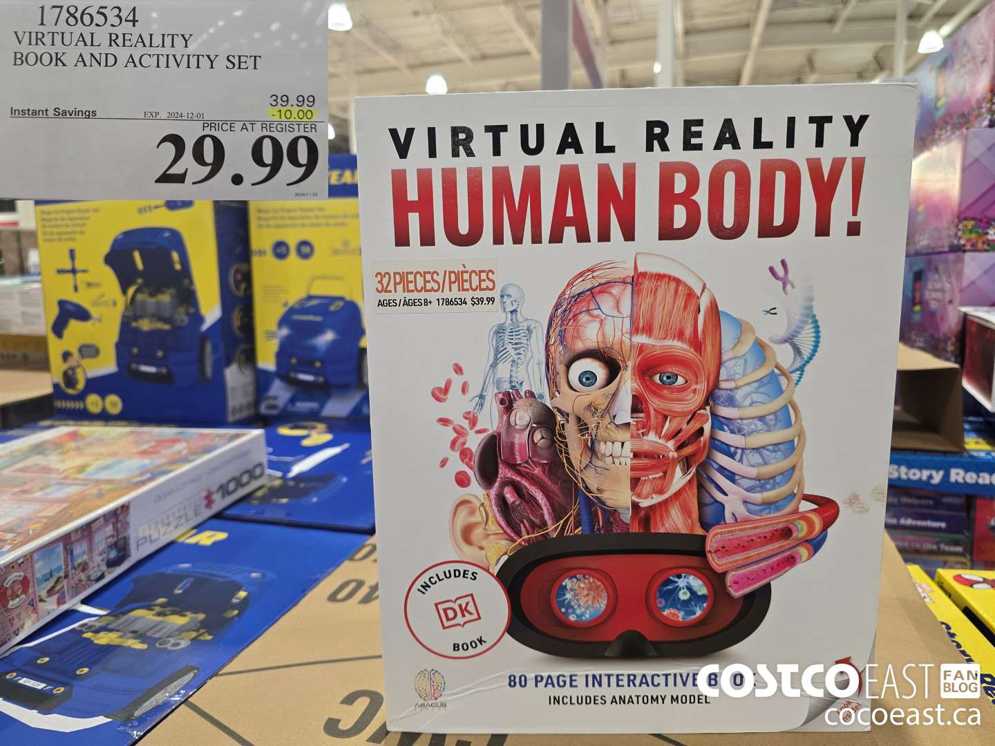1786534 VIRTUAL REALITY BOOK AND ACTIVITY SET ($10.00 INSTANT SAVINGS EXPIRES ON 2024-12-01) $29.99