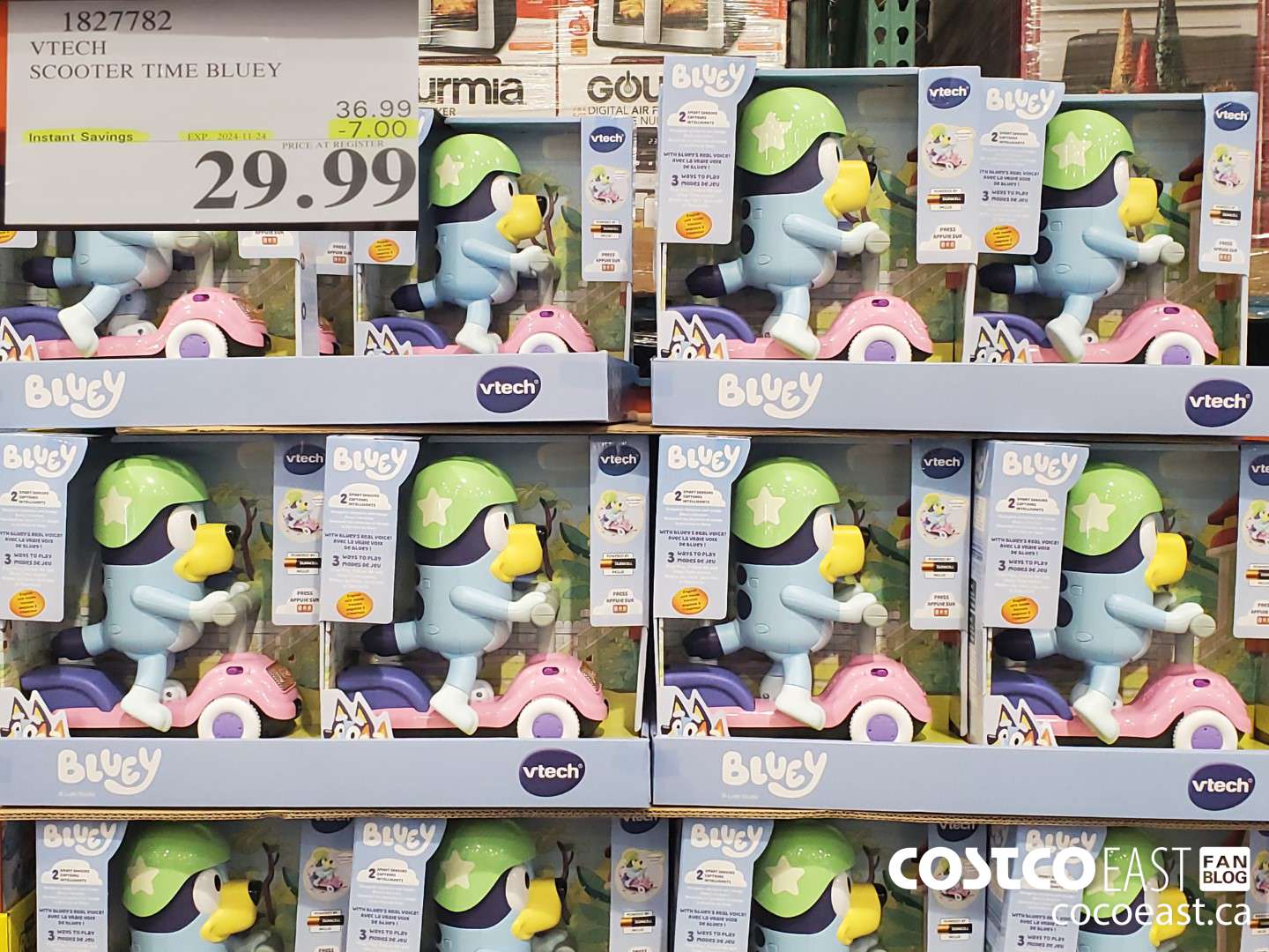 1827782 VTECH SCOOTER TIME BLUEY  ($7.00 INSTANT SAVINGS EXPIRES ON 2024-11-24) $29.99