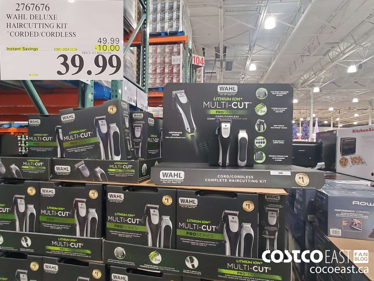 2167676 WAHL DELUXE HAIRCUTTING KIT CORDED/CORDLESS  ($10.00 INSTANT SAVINGS EXPIRES ON 2024-11-24) $39.99