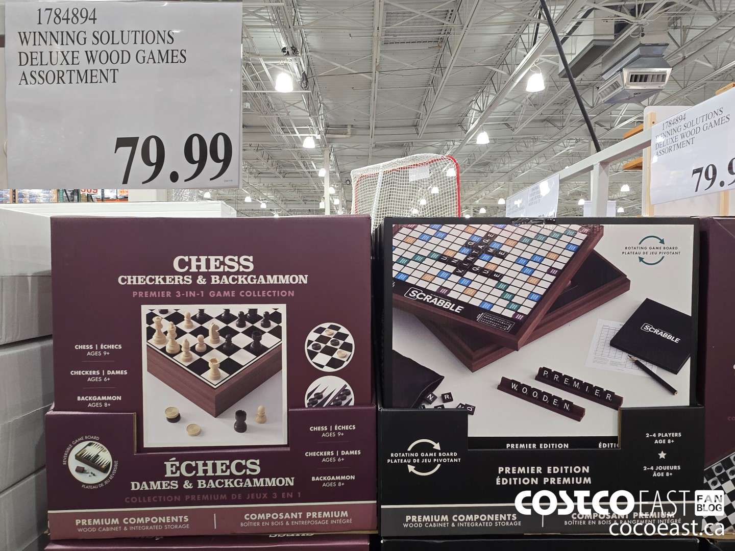 1784894 WINNING SOLUTIONS DELUXE WOOD GAMES ASSORTMENT $79.99