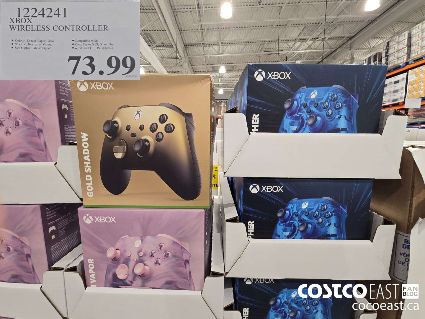 1224241 XBOX WIRELESS CONTROLLER $73.99