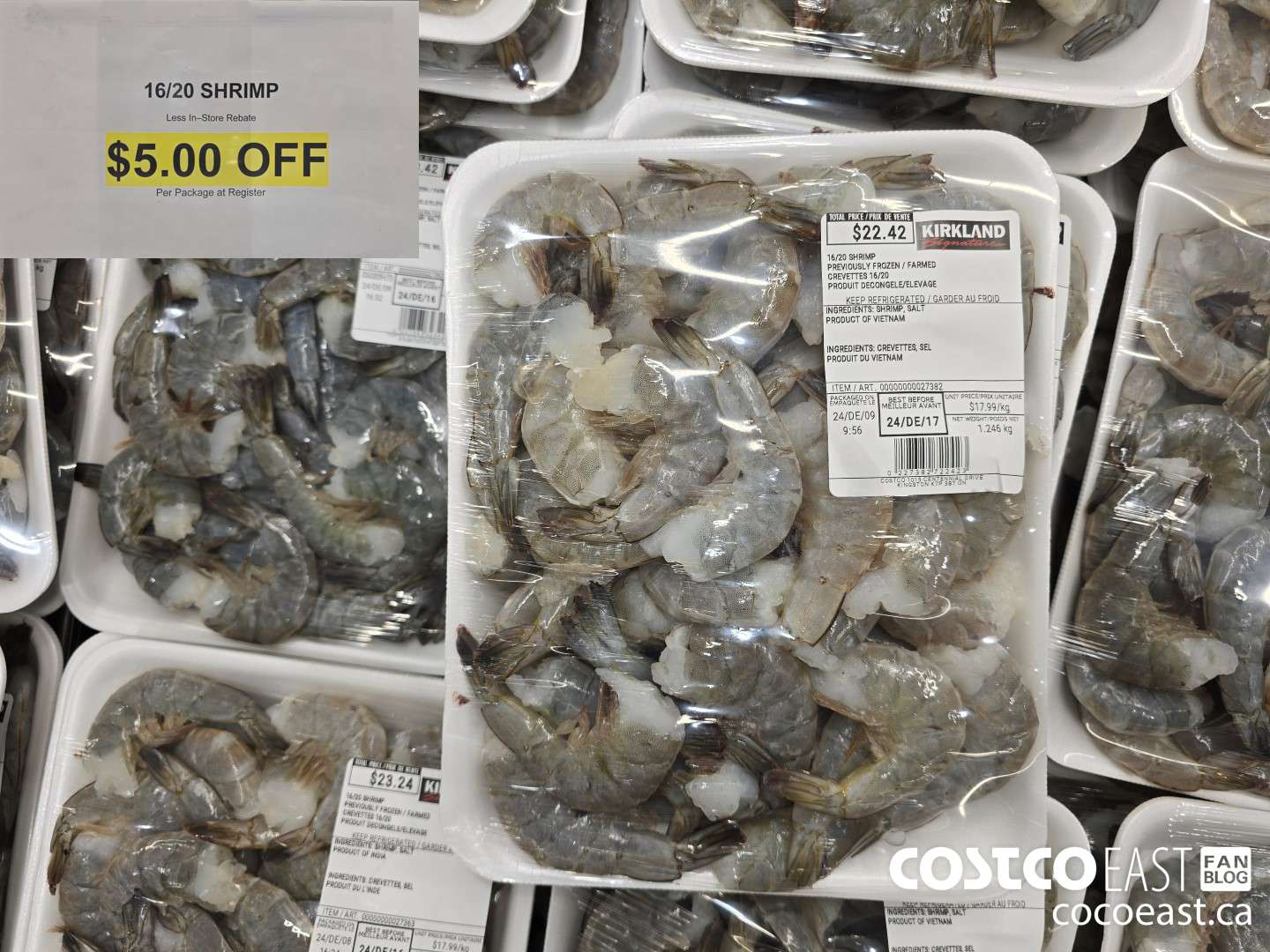 27382 16/20 SHRIMP ($5.00 INSTANT SAVINGS)