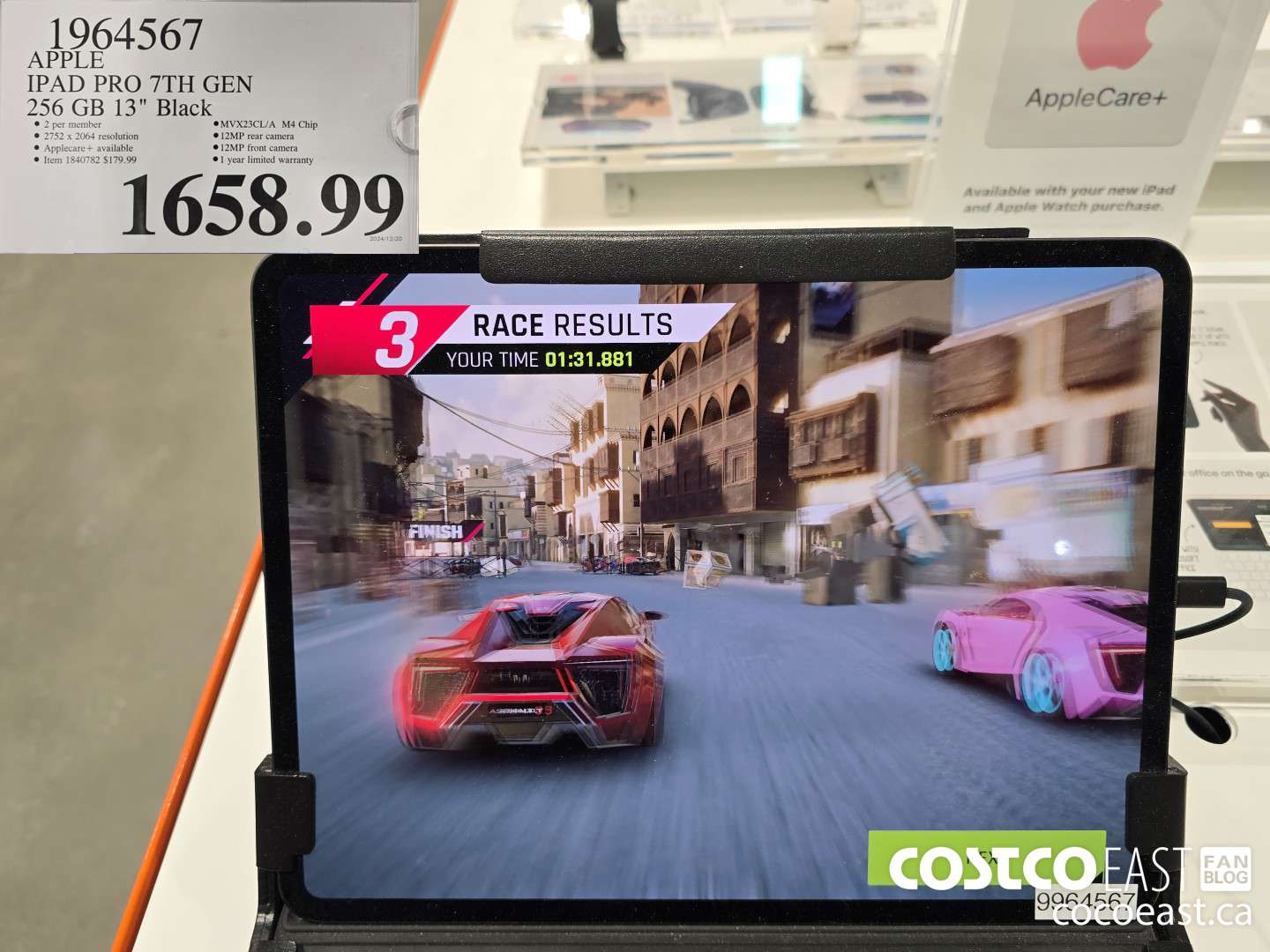 1964567 APPLE IPAD PRO 7TH GEN 256GB 13 in. Black $1658.99