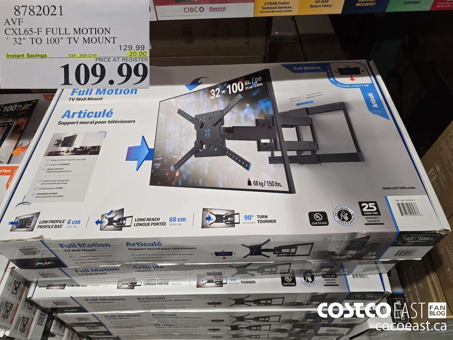 8782021 AVF CXL65-F FULL MOTION 32