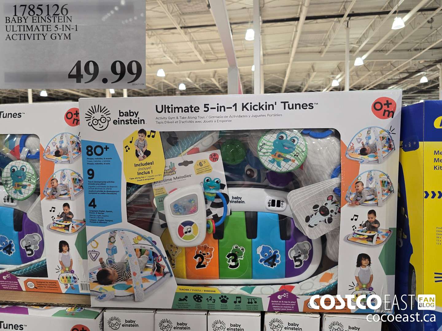 1785126 BABY EINSTEIN ULTIMATE 5-IN-1 ACTIVITY GYM $49.99