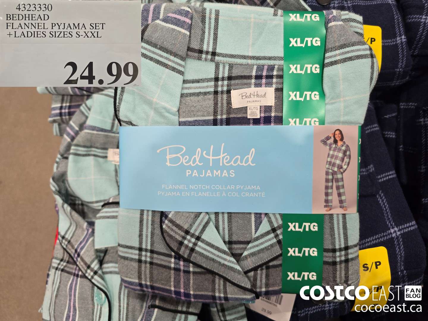 4323330 BEDHEAD FLANNEL PYJAMA SET +LADIES SIZES S-XXL $24.99