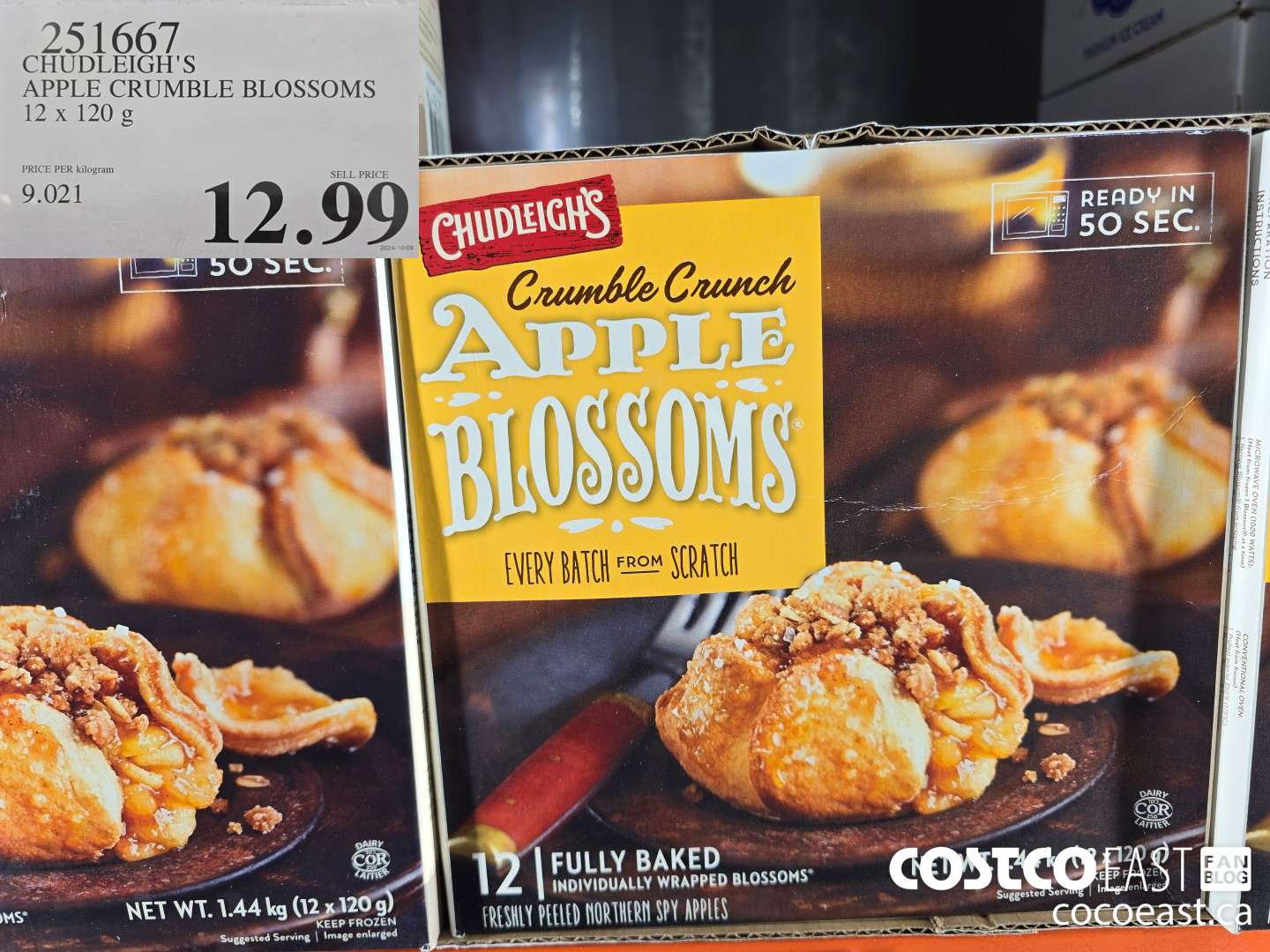 251667 CHUDLEIGH'S APPLE CRUMBLE BLOSSOMS 12 X 120 G $12.99