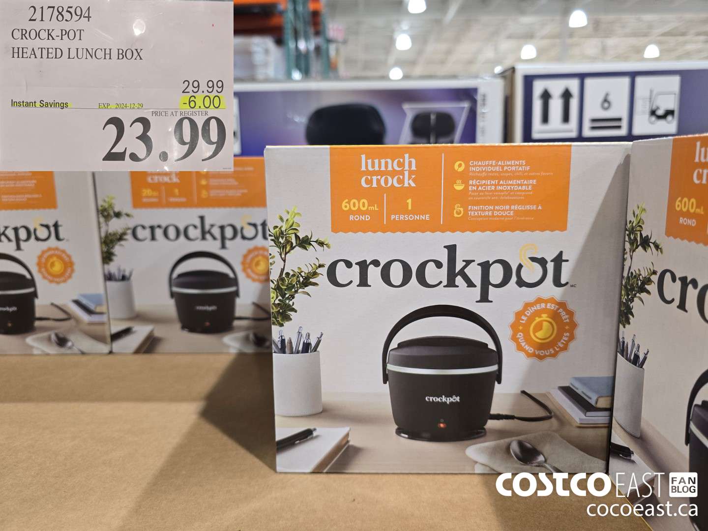 2178594 CROCK-POT HEATED LUNCH BOX ($6.00 INSTANT SAVINGS EXPIRES ON 2024-12-29) $23.99