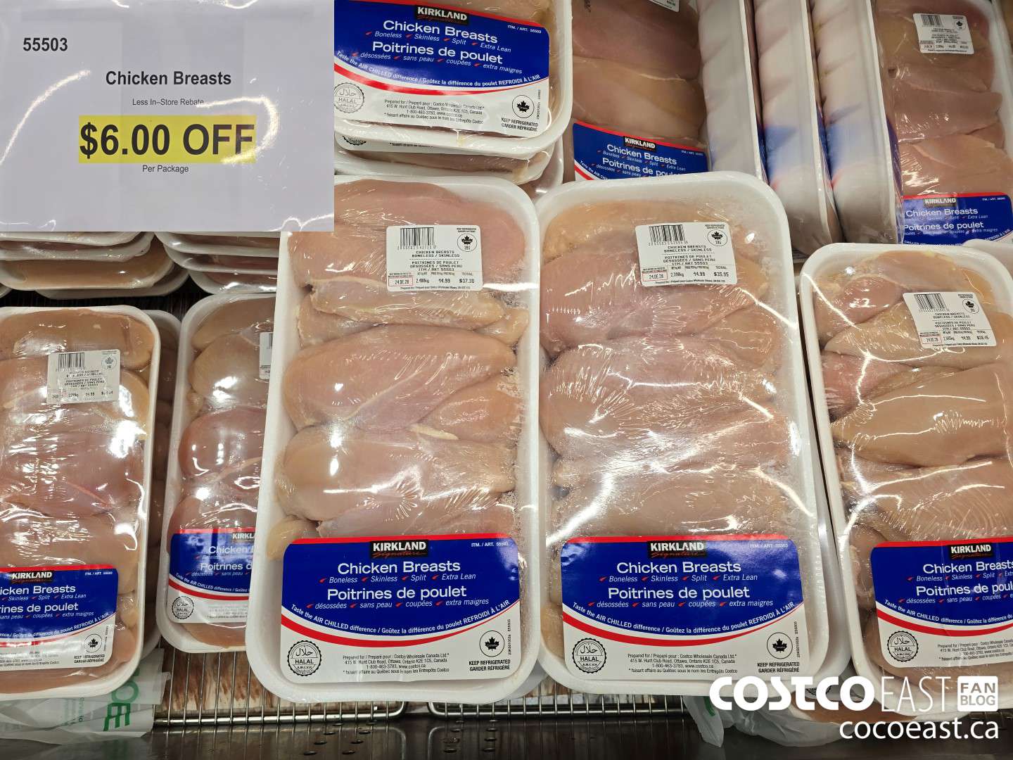 55503 Chicken Breasts ($6.00 INSTANT SAVINGS)