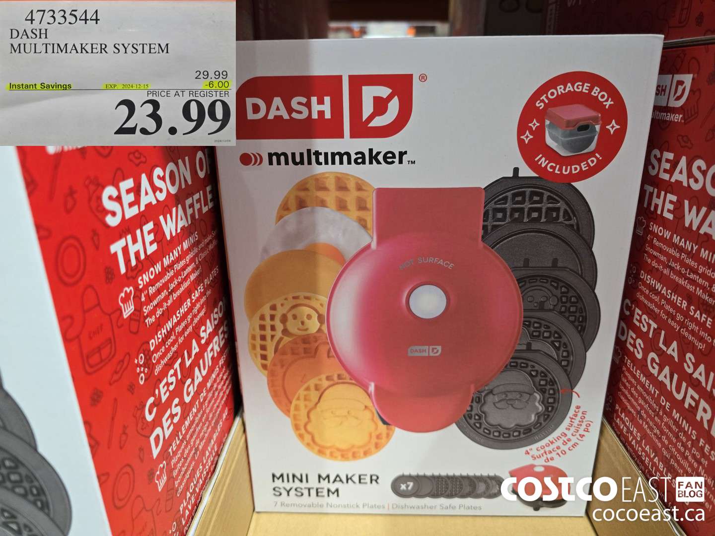 4733544 DASH MULTIMAKER SYSTEM ($6.00 INSTANT SAVINGS EXPIRES ON 2024-12-15) $23.99