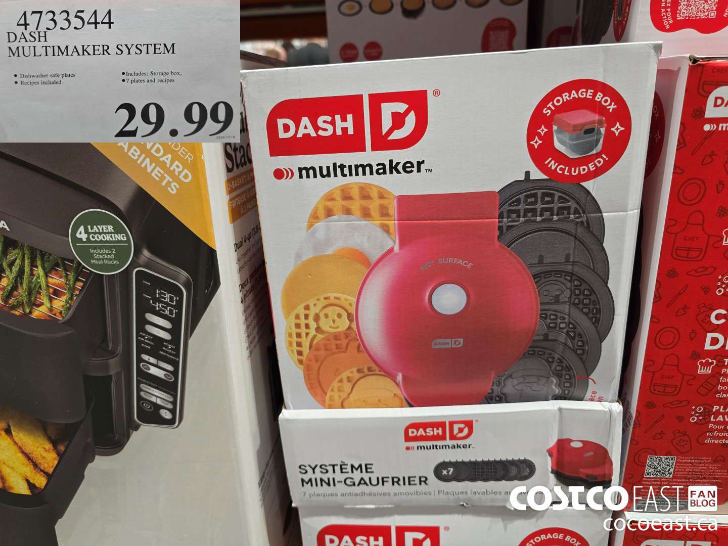 4733544 DASH MULTIMAKER SYSTEM $29.99