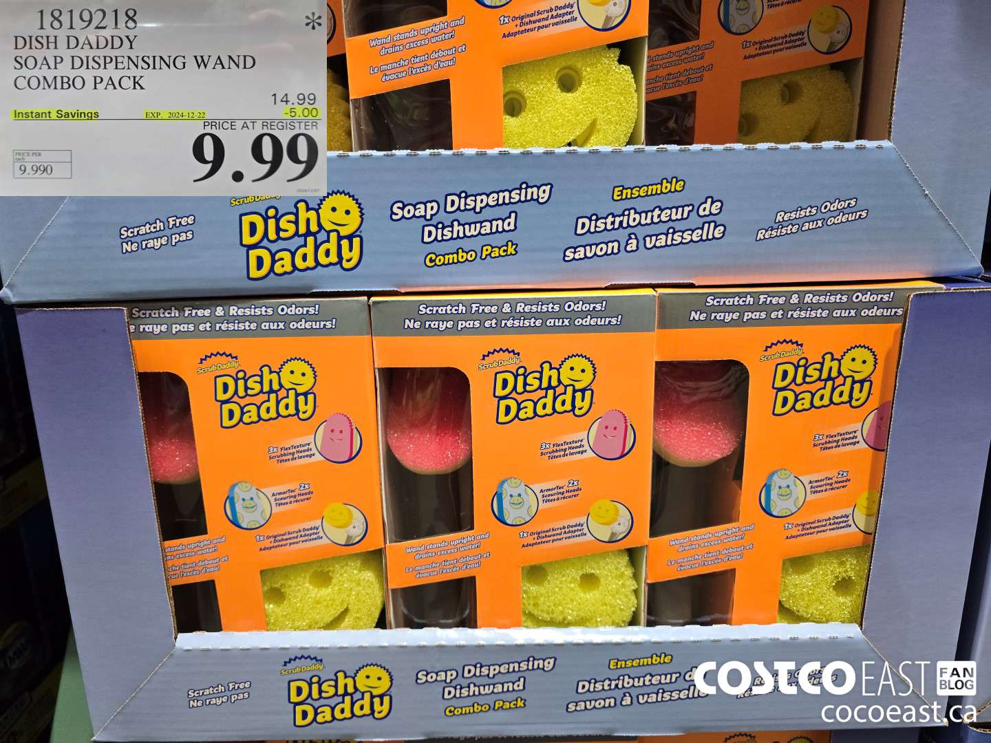 1819218 DISH DADDY SOAP DISPENSING WAND COMBO PACK ($5.00 INSTANT SAVINGS EXPIRES ON 2024-12-22) $9.99