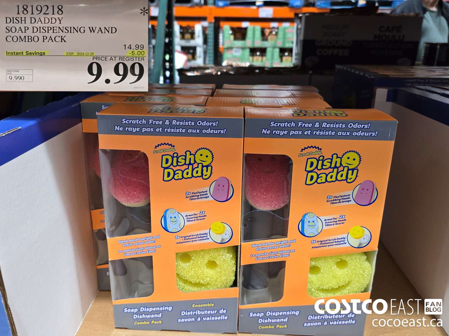 1819218 DISH DADDY SOAP DISPENSING WAND COMBO PACK ($5.00 INSTANT SAVINGS EXPIRES ON 2024-12-22) $9.99