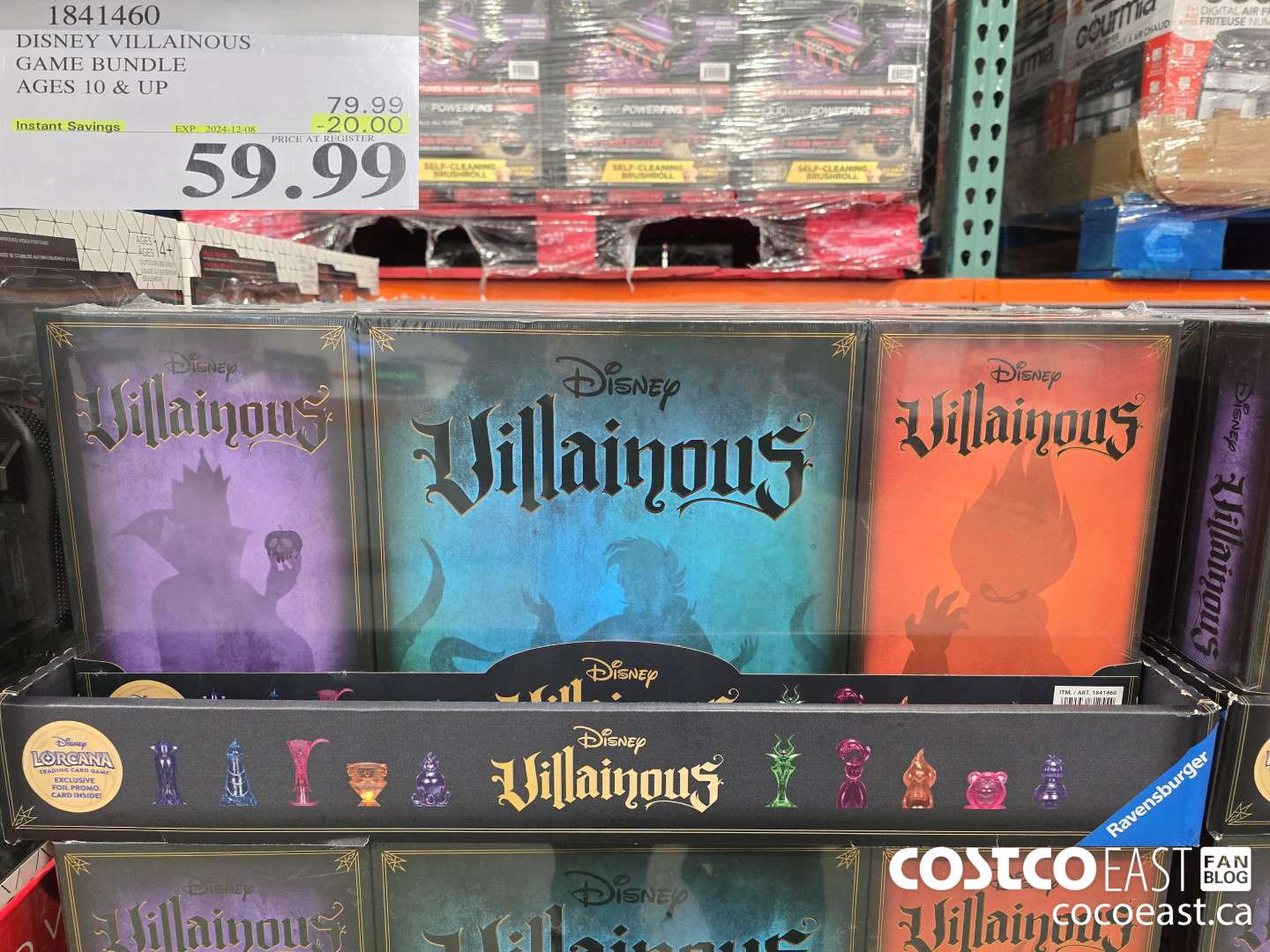 1841460 DISNEY VILLAINOUS GAME BUNDLE AGES 10 & UP ($20.00 INSTANT SAVINGS EXPIRES ON 2024-12-08) $59.99