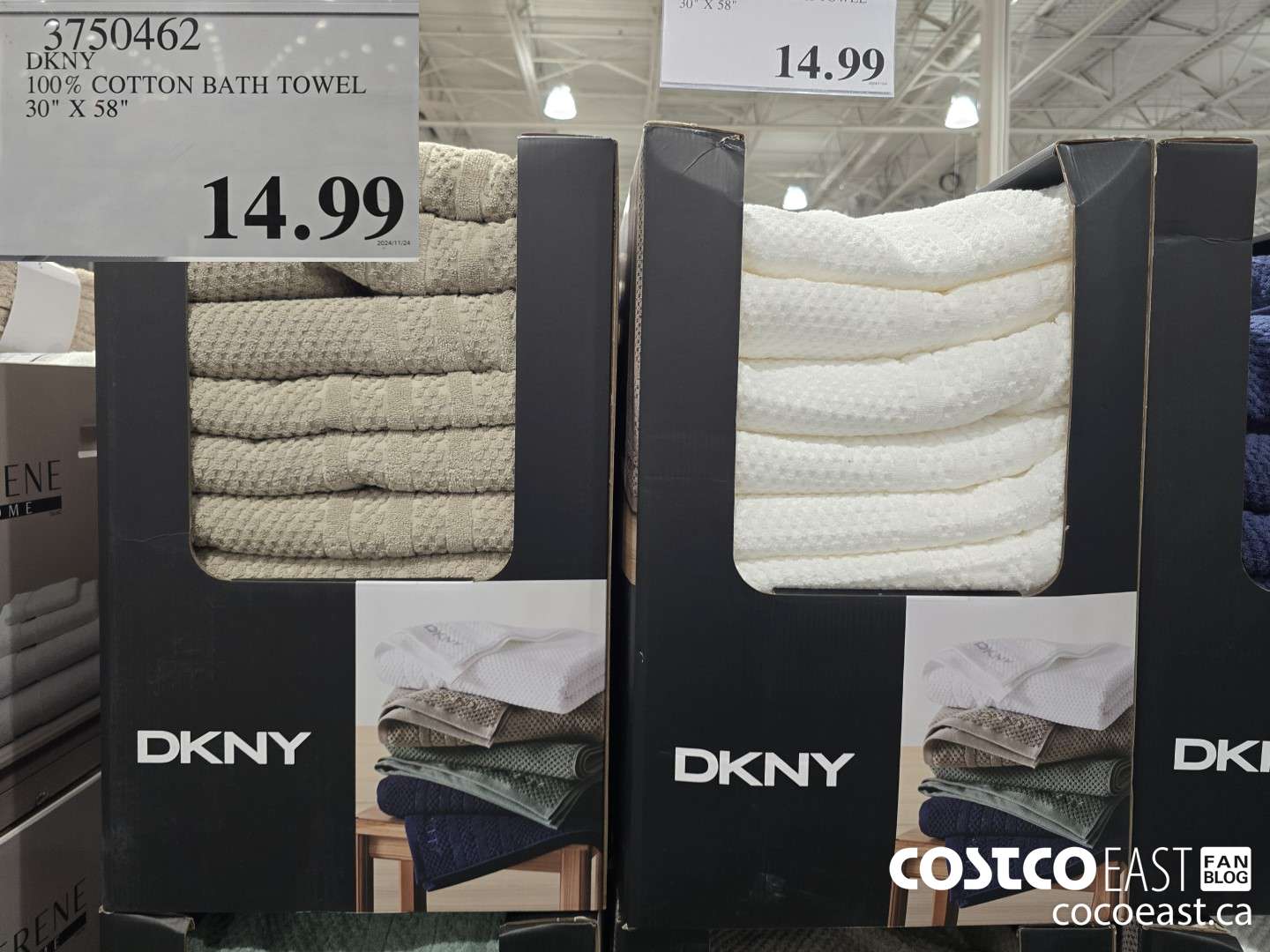 3750462 DKNY 100% COTTON BATH TOWEL 30