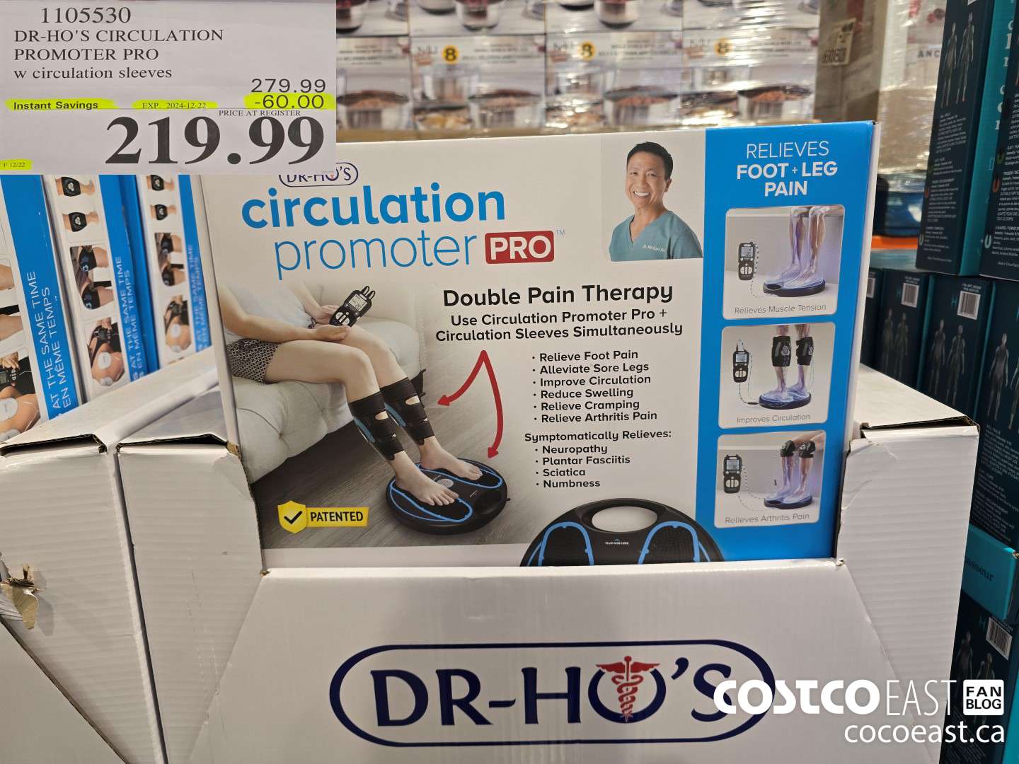1105530 DR-HO'S CIRCULATION PROMOTER PRO w circulation sleeves ($60.00 INSTANT SAVINGS EXPIRES ON 2024-12-22) $219.99