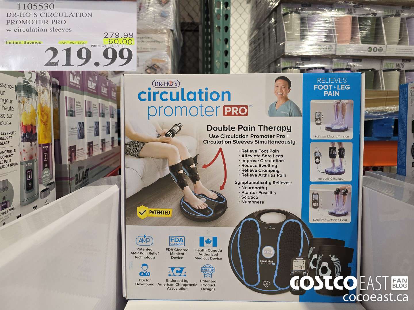1105530 DR-HO'S CIRCULATION PROMOTER PRO w circulation sleeves ($60.00 INSTANT SAVINGS EXPIRES ON 2024-12-22) $219.99