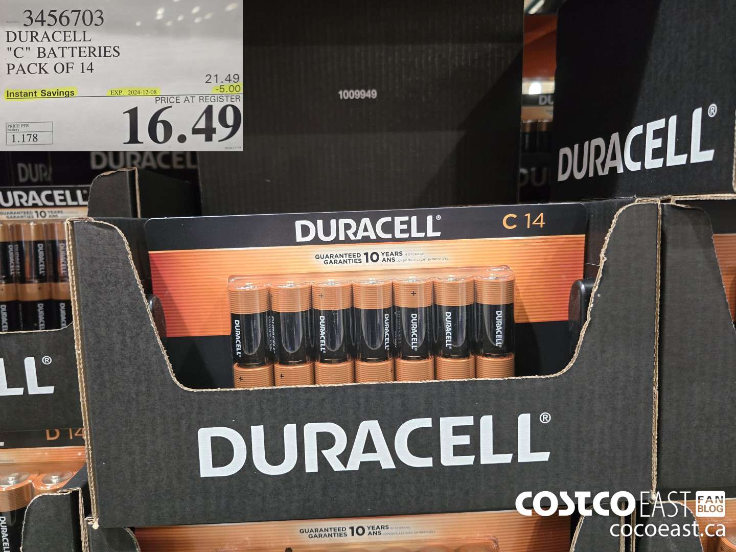 3456703 DURACELL 