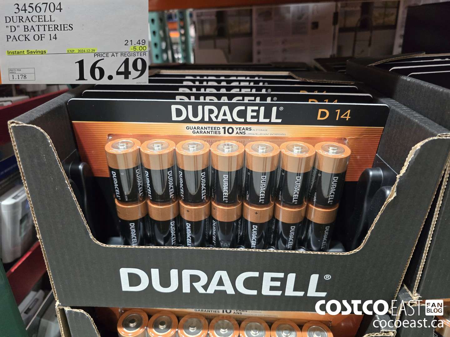 3456704 DURACELL 