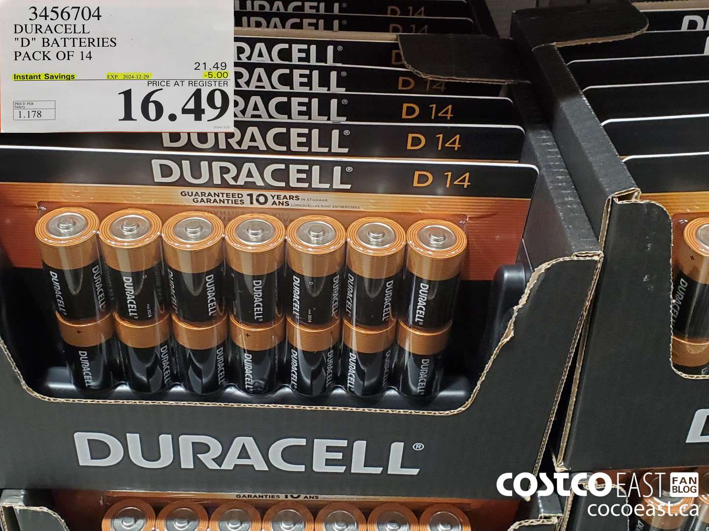 3456704 DURACELL 