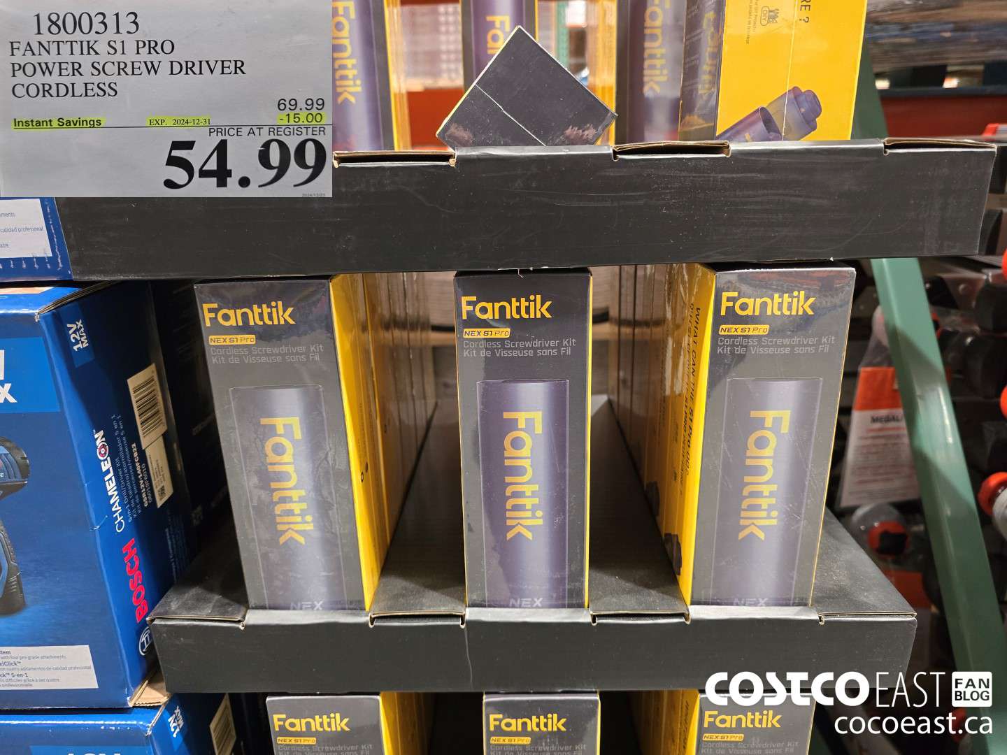 1800313 FANTTIK S1 PRO POWER SCREW DRIVER CORDLESS ($15.00 INSTANT SAVINGS EXPIRES ON 2024-12-31) $54.99