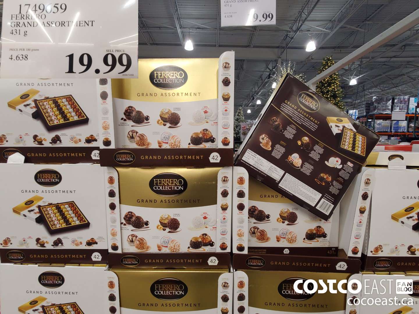 1749659 FERRERO GRAND ASSORTMENT 431 G $19.99