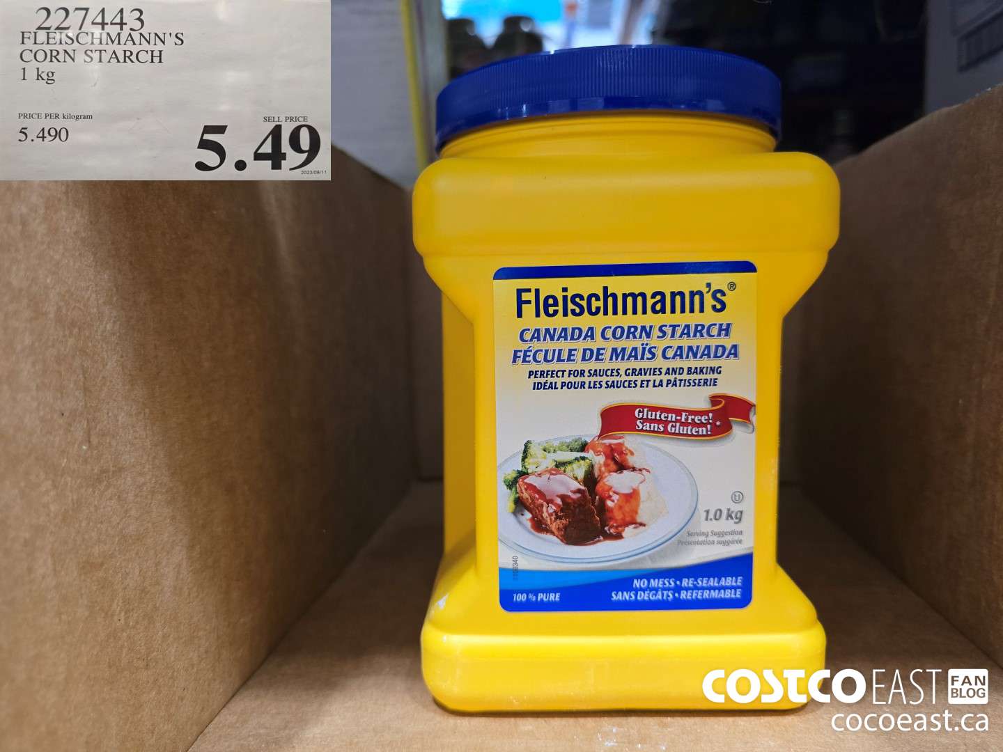 227443 FLEISCHMANN'S CORN STARCH 1 kg $5.49