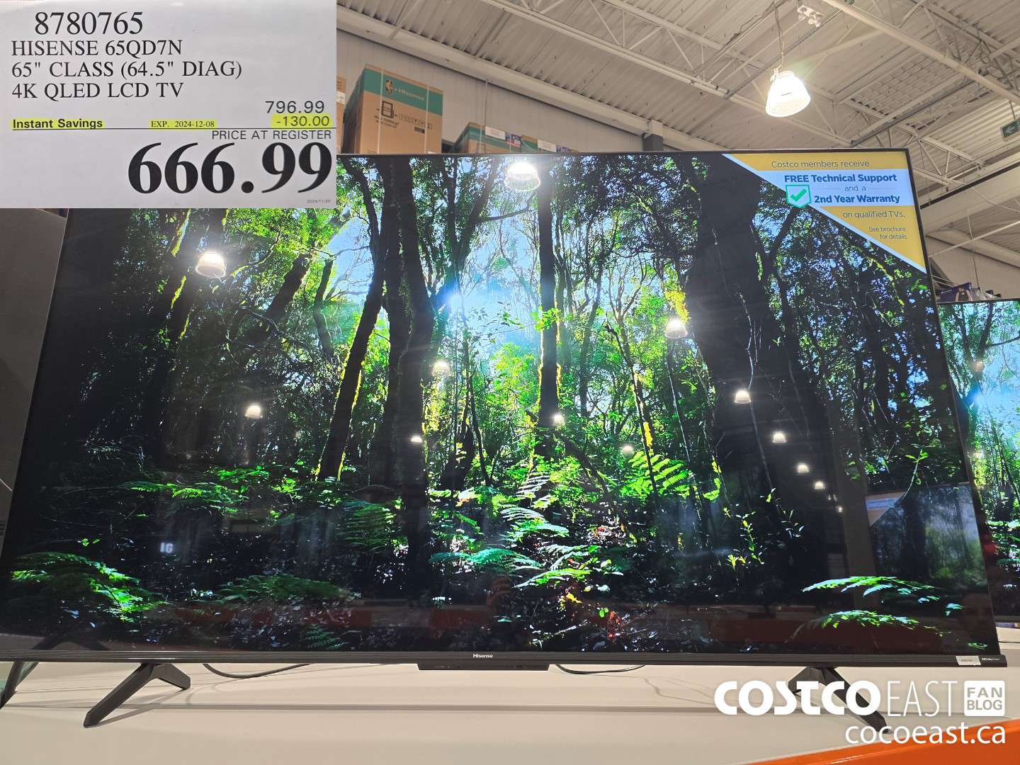 8780765 HISENSE 65QD7N 65