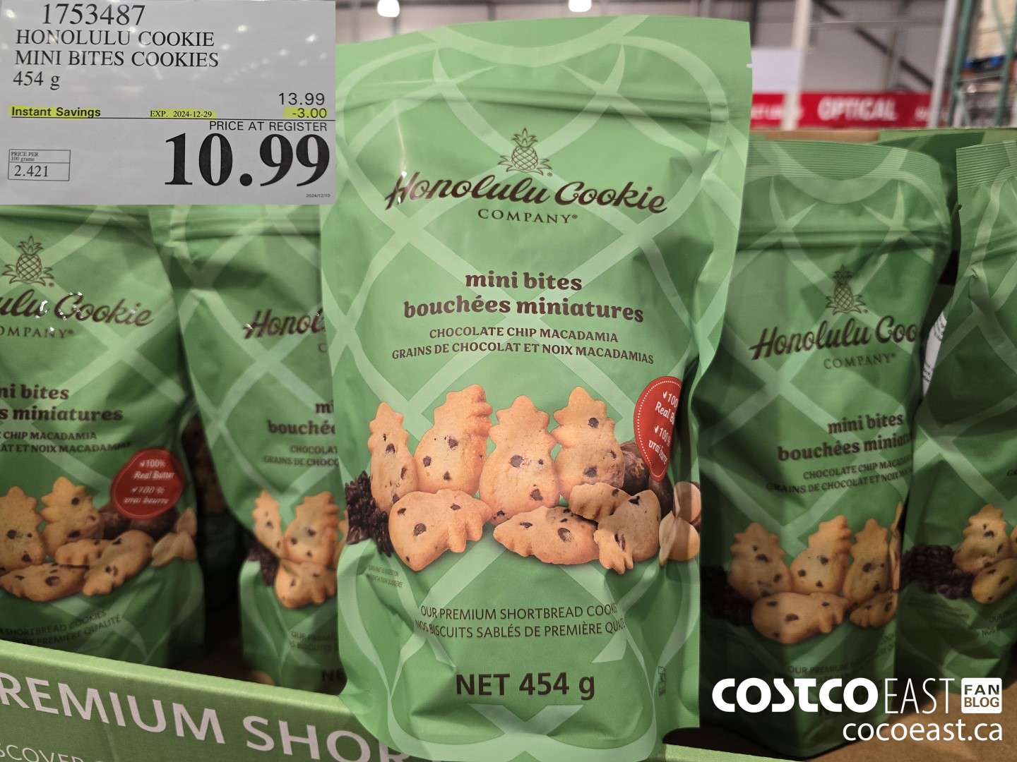 1753487 HONOLULU COOKIE MINI BITES COOKIES 454 g ($3.00 INSTANT SAVINGS EXPIRES ON 2024-12-29) $10.99