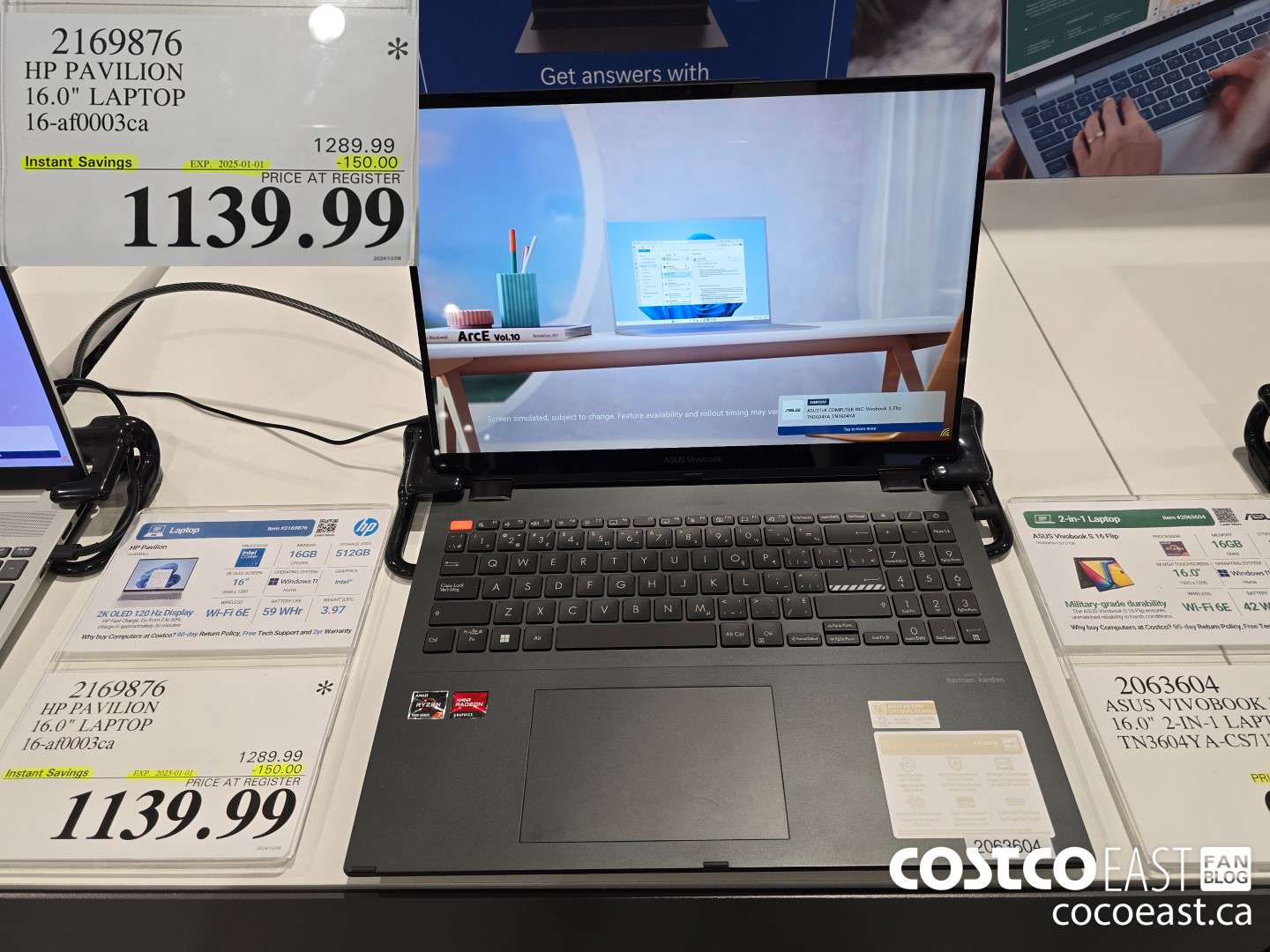 2169876 HP PAVILION 16.0