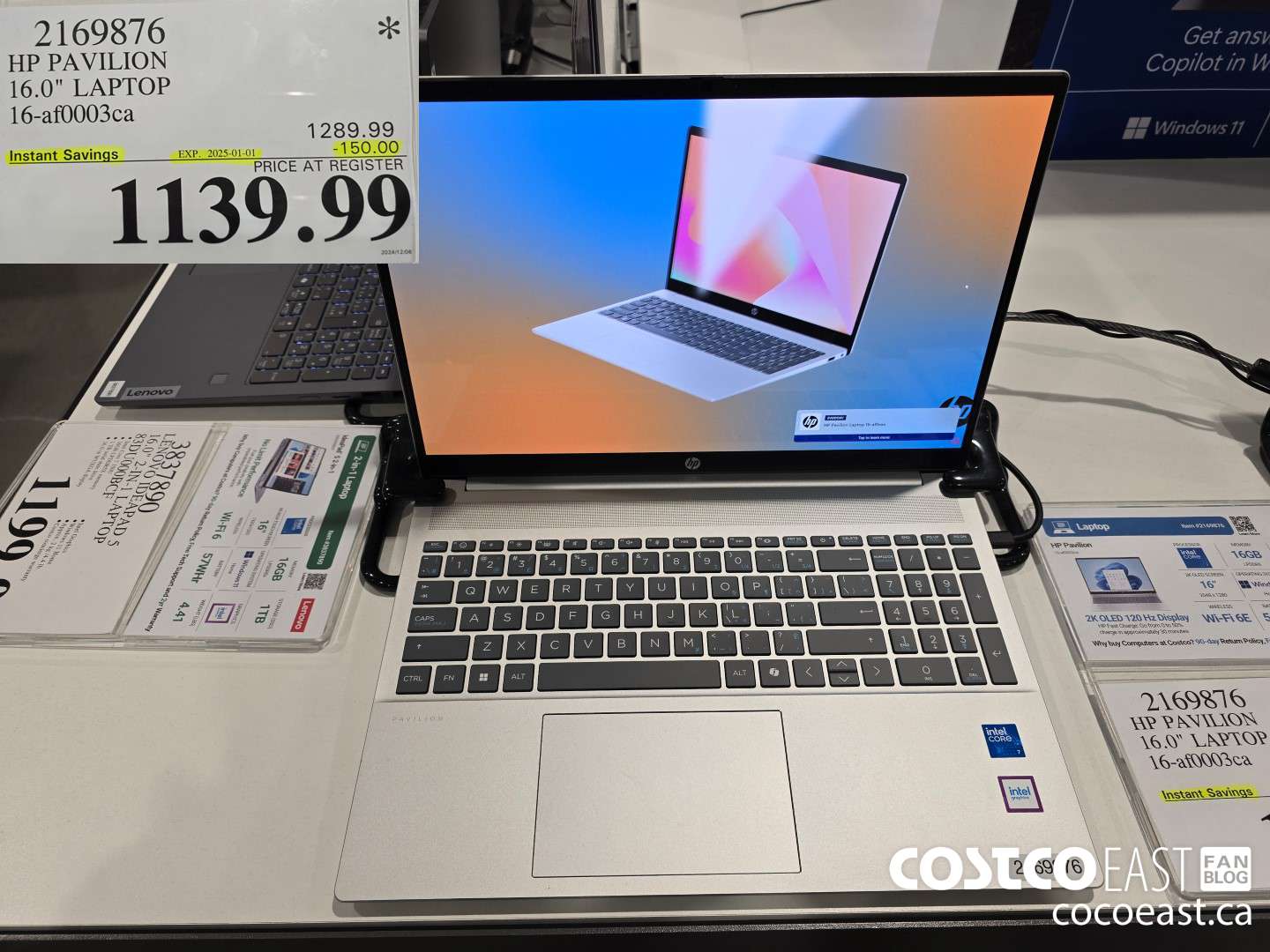 2169876 HP PAVILION 16.0