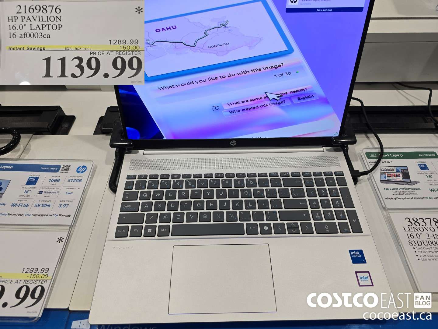 2169876 HP PAVILION 16.0