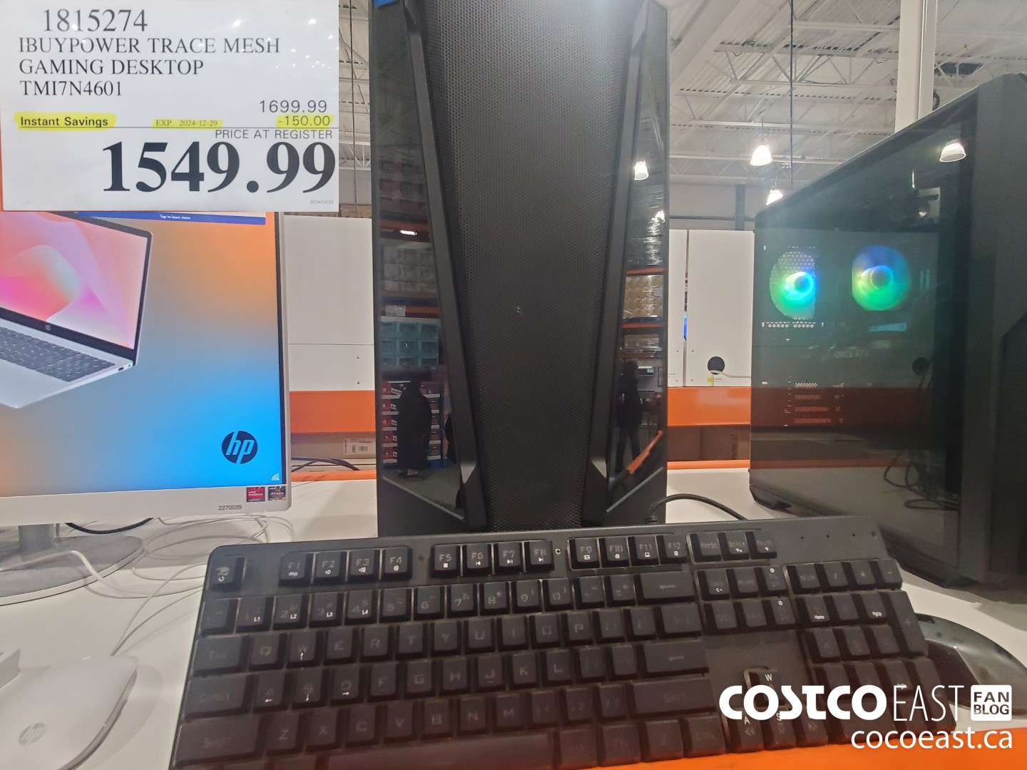 1815274 IBUYPOWER TRACE MESH GAMING DESKTOP TMI7N4601 ($150.00 INSTANT SAVINGS EXPIRES ON 2024-12-29) $1549.99