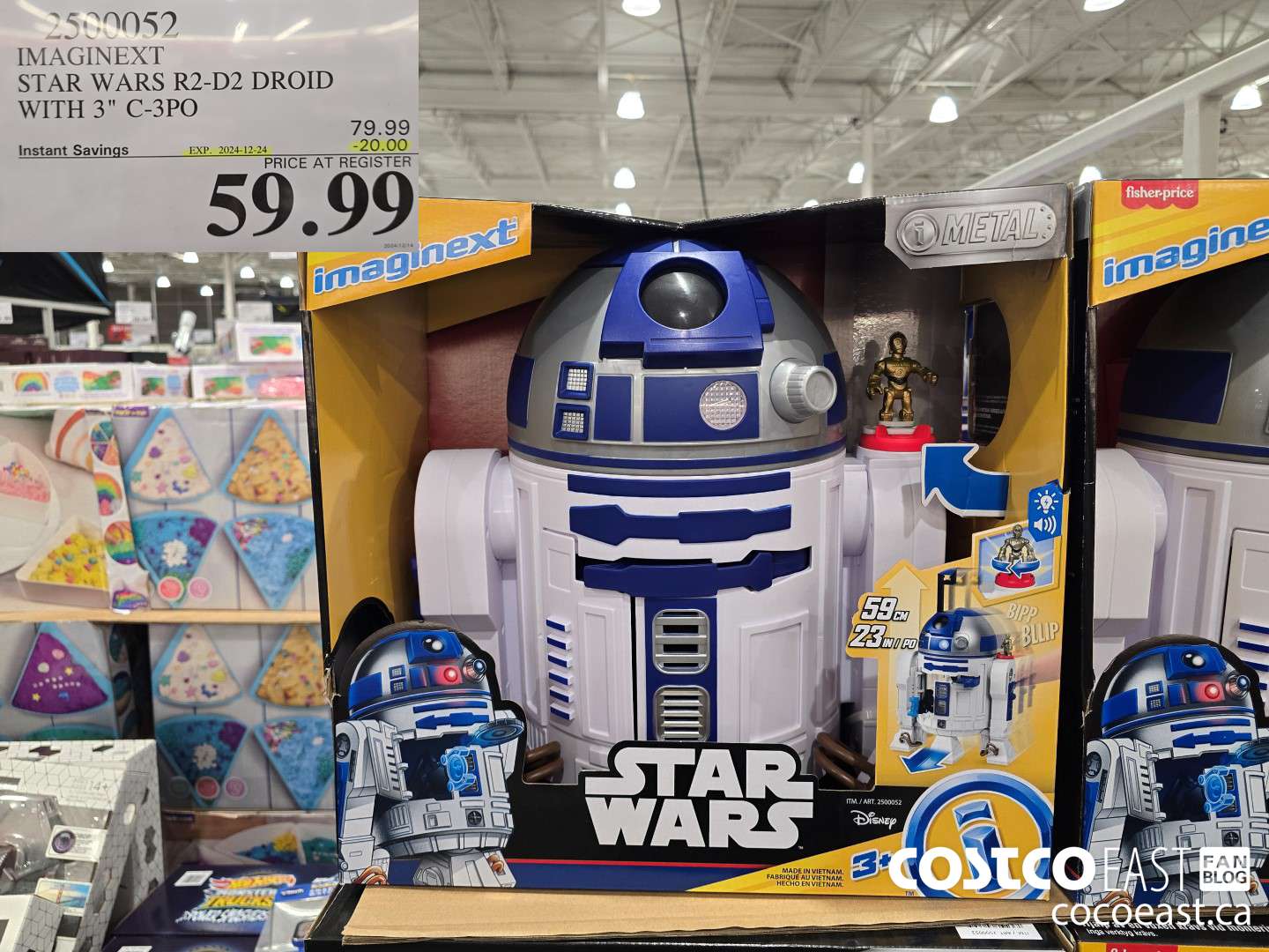 2500052 IMAGINEXT STAR WARS R2-D2 DROID WITH 3