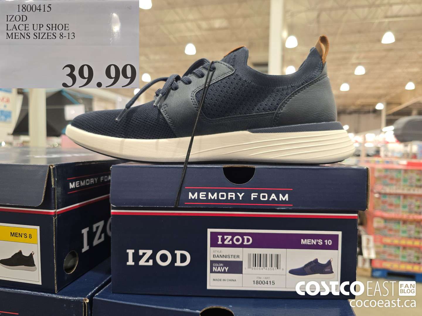 1800415 IZOD LACE UP SHOE MENS SIZES 8-13 $39.99