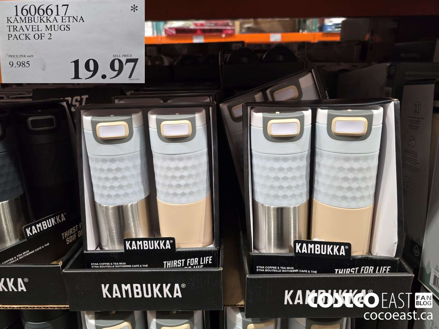 1606617 KAMBUKKA ETNA TRAVEL MUGS PACK OF 2 $19.97